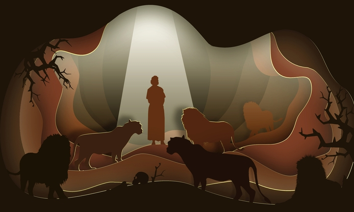 Daniel and the Lions' Den
