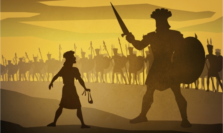 David and Goliath