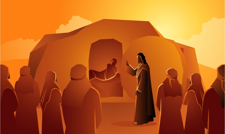 Mary, Martha and Lazarus episode artwork