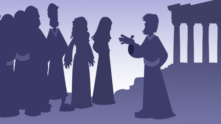 Bible Stories from Kids Corner - Paul in Athens