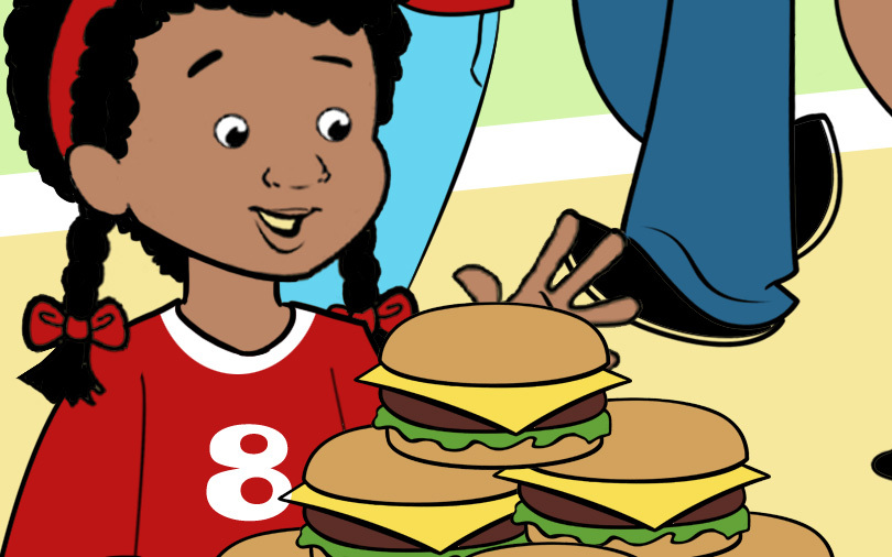 “Teamwork on Three! 1…2…3…" episode artwork